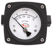 Series PTGD Differential Pressure Piston-Type Gauge